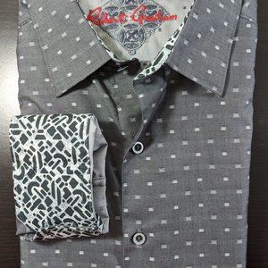 Robert Graham Luxurious Button Shirt Mens XL